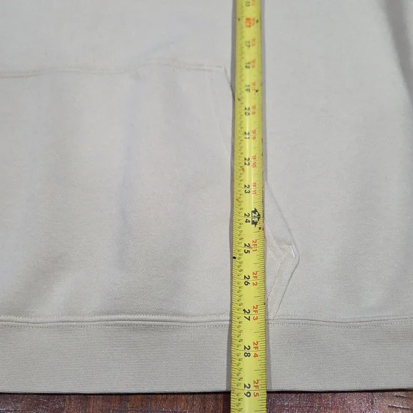 Nike Tan Cream Hoodie with Eagle Hawk Design Size XL - Picture 5 of 6
